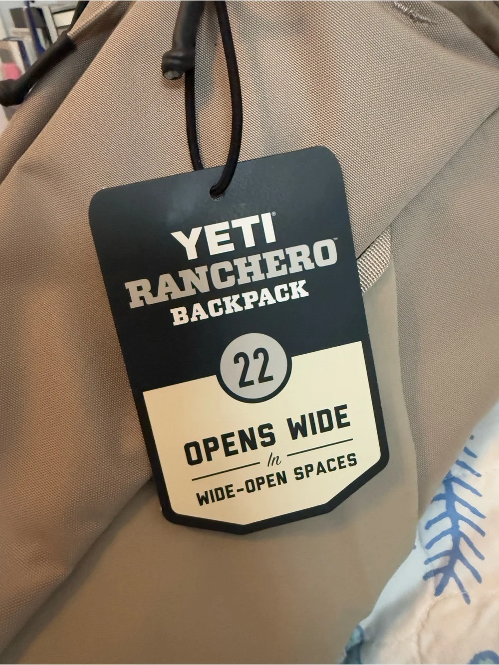 NWT Yeti Ranchero Everyday Carry Backpack 22L in Cape Dark Taupe